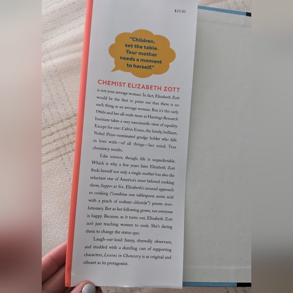 'Lessons in Chemistry' Hard Cover Book by Bonnie Garmus - Picture 3 of 8